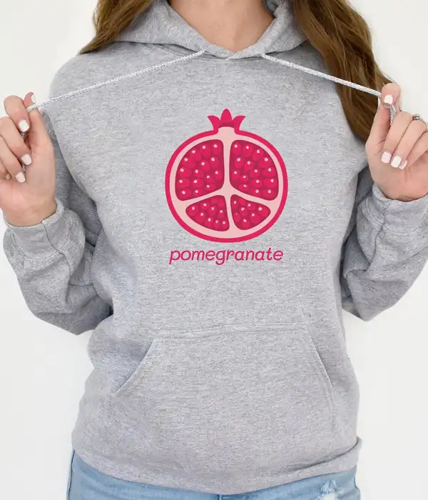 Cozy Pomegranate Unisex Hoodie