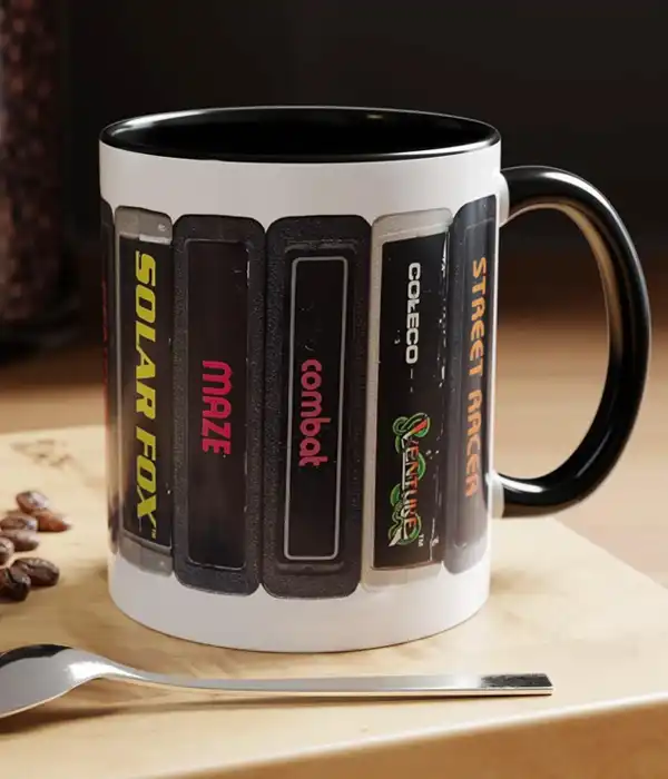 Vintage Atari 2600 Gaming Coffee Mug