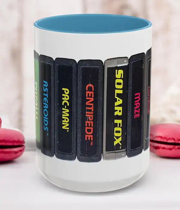 Vintage Atari 2600 Gaming Coffee Mug