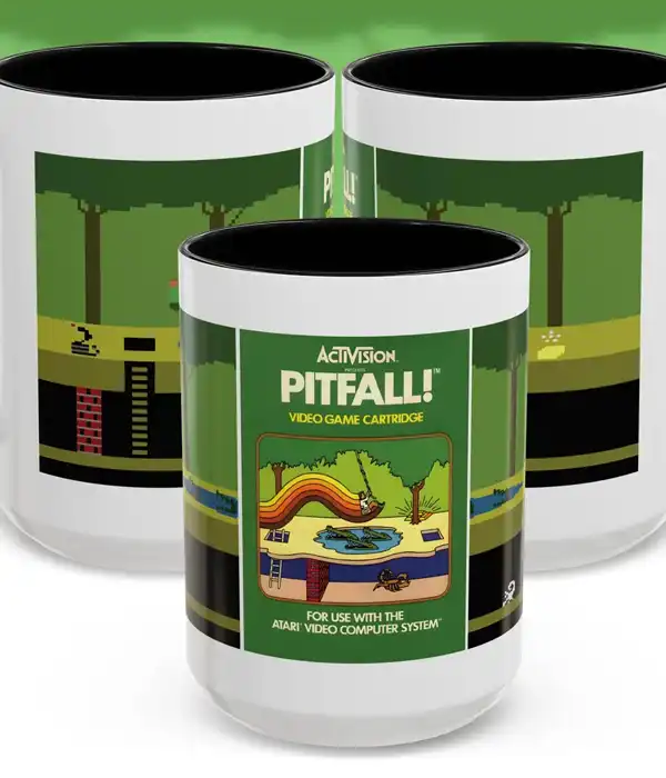Pitfall Vintage Atari 2600 Coffee Mug
