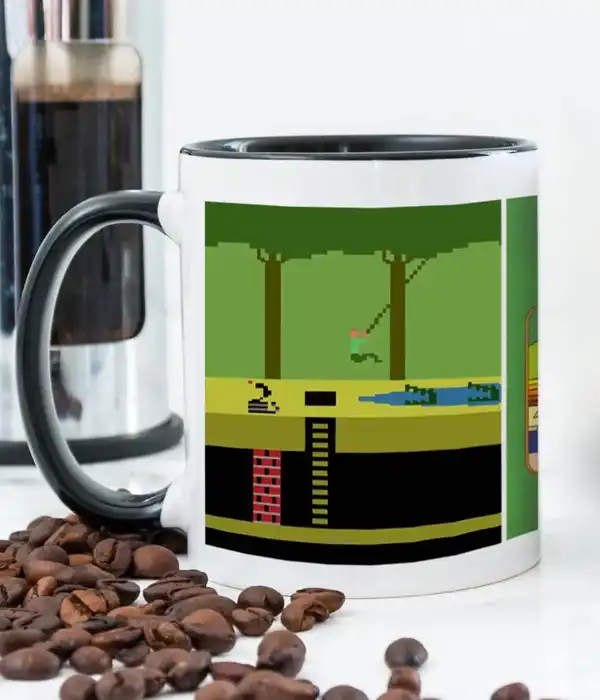 Pitfall Vintage Atari 2600 Coffee Mug
