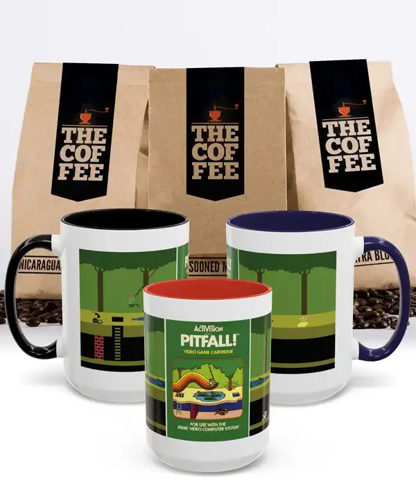 Pitfall Vintage Atari 2600 Coffee Mug