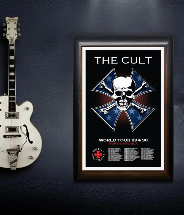 The Cult Sonic Temple Poster Digital Download 