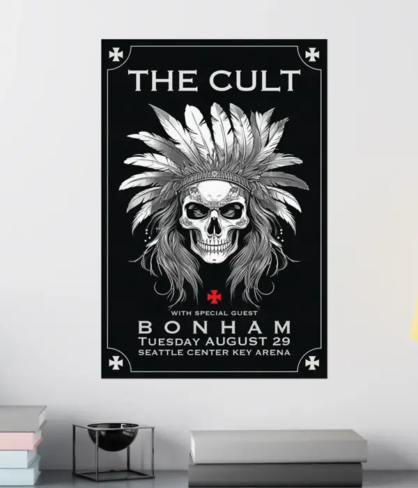 The Cult Concert Poster Print