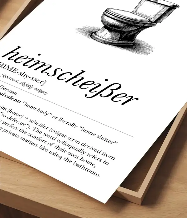 Set of 3 Heimscheißer Art Prints Digital Download