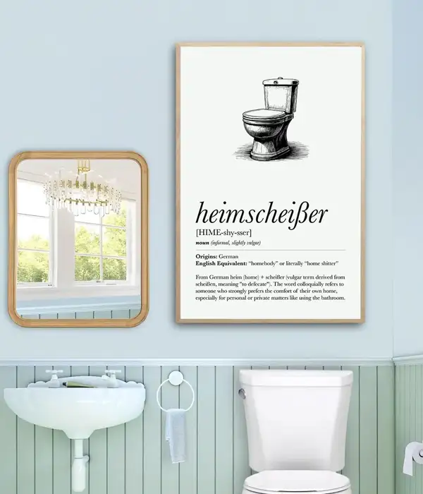 Set of 3 Heimscheißer Art Prints Digital Download
