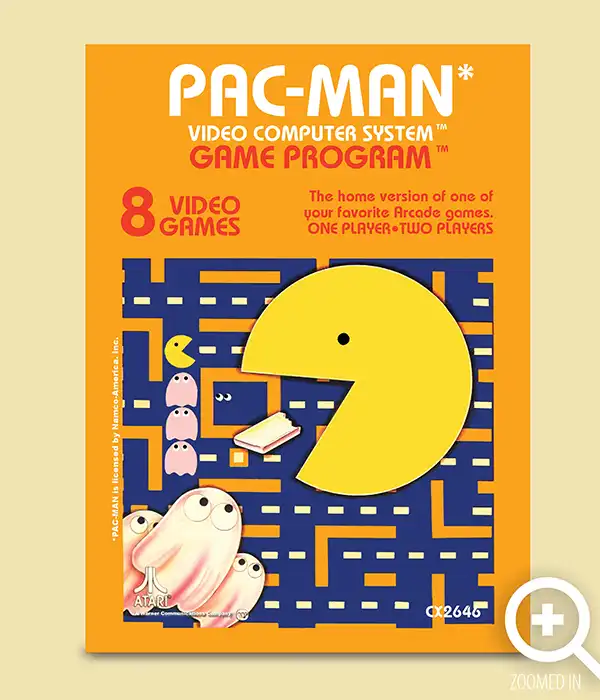 Pac-Man Atari 2600 Poster Digital Download