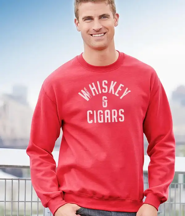 Whiskey and Cigars Sweatshirt Sweatshirt