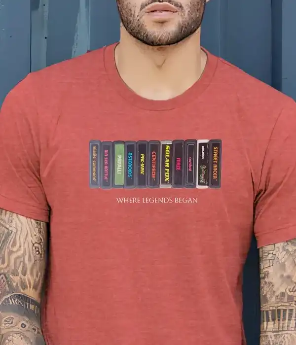 Vintage Atari 2600 Gaming T-Shirt