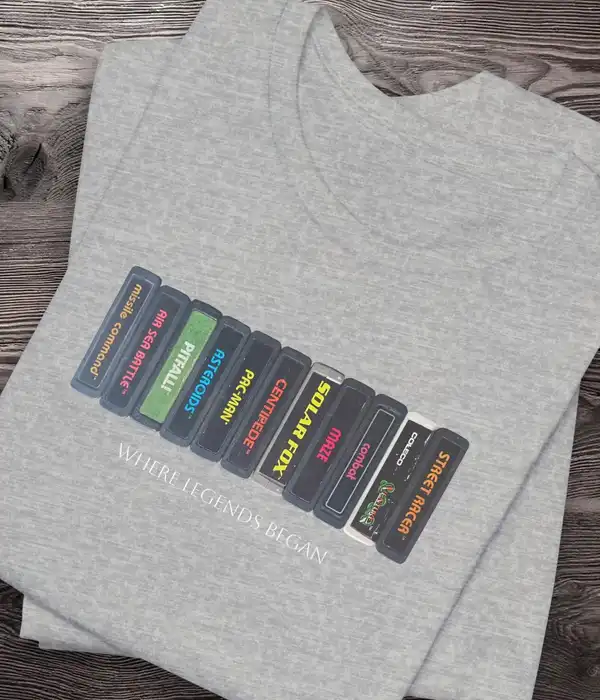 Vintage Atari 2600 Gaming T-Shirt
