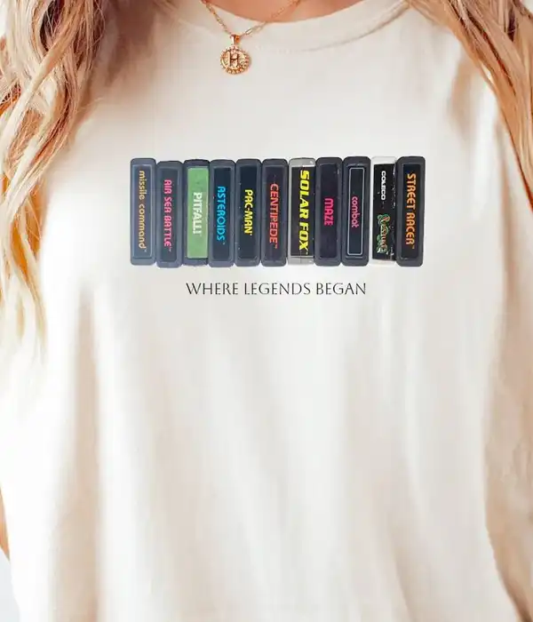 Vintage Atari 2600 Gaming T-Shirt