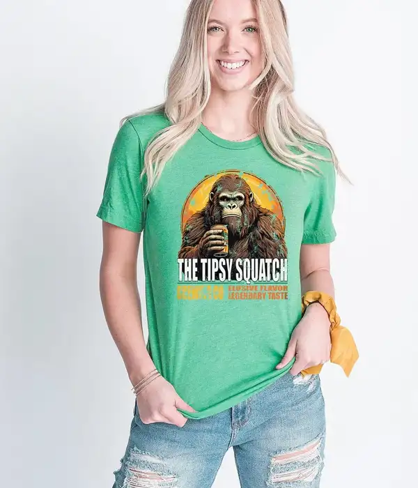 Funny Bigfoot Beer T-Shirt