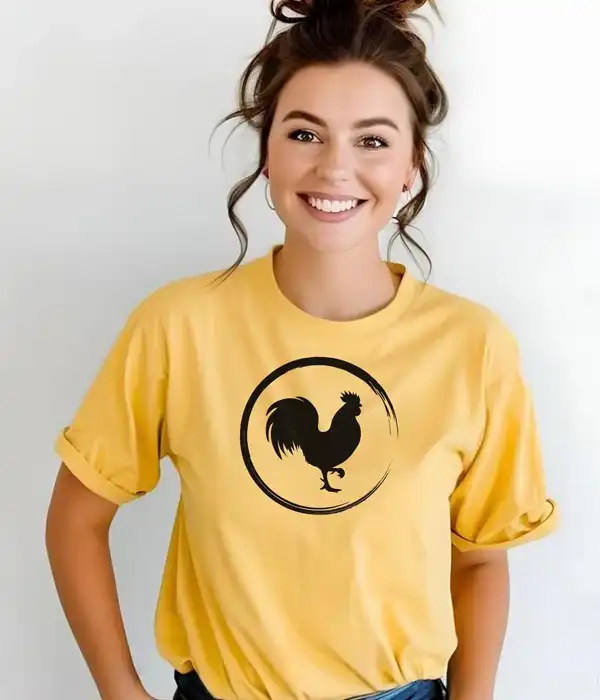 Rooster Lover Graphic T-Shirt