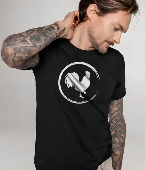 Rooster Lover Graphic T-Shirt