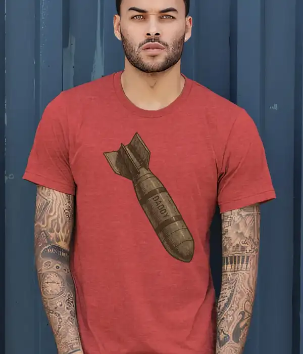 Daddy Bunker Buster Bomb T-Shirt