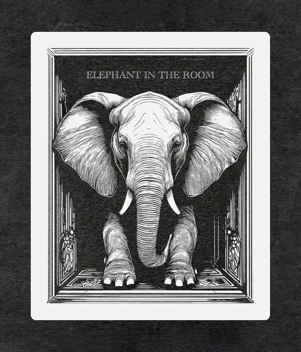 Elephant In the Room Unisex T-Shirt