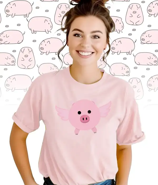Cute When Pigs Fly T-Shirt