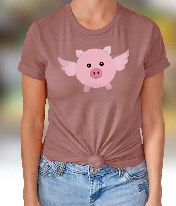 Cute When Pigs Fly T-Shirt
