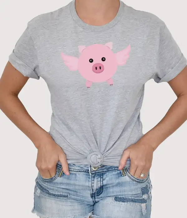 Cute When Pigs Fly T-Shirt