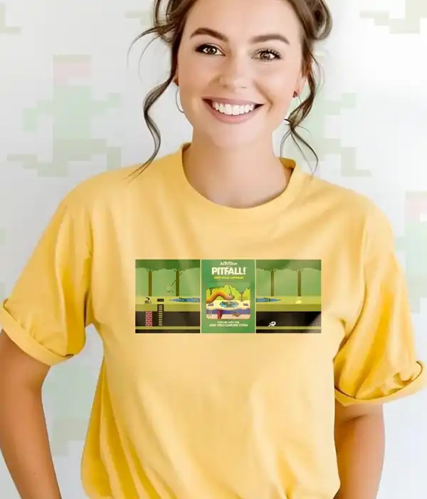 Pitfall Atari 2600 Gaming T-Shirt