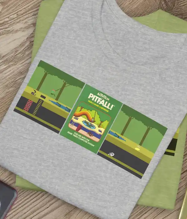 Pitfall Atari 2600 Gaming T-Shirt