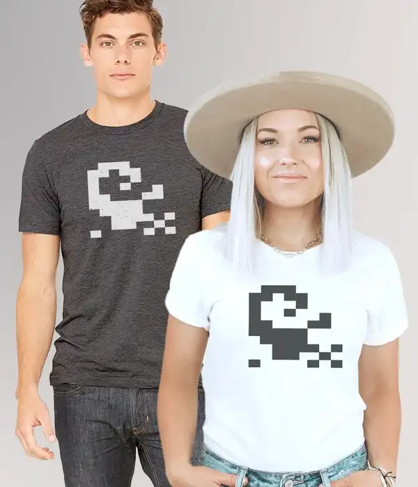 Vintage Atari Scorpion Pixel Art T-Shirt