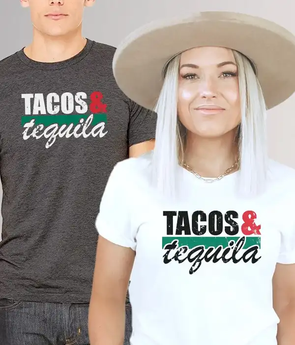 Tacos and Tequila Fiesta T-Shirt