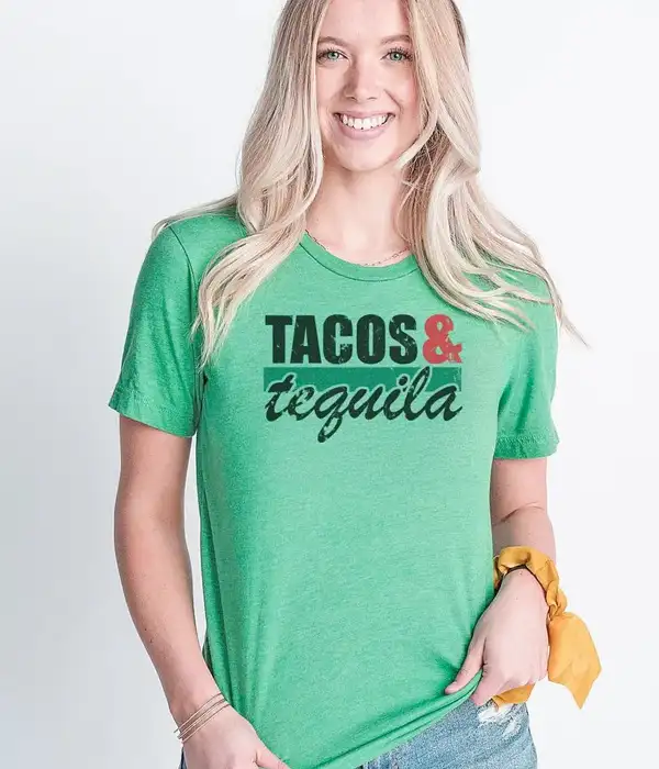 Tacos and Tequila Fiesta T-Shirt