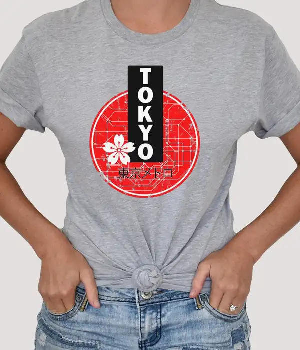 Tokyo Subway Graphic T-Shirt