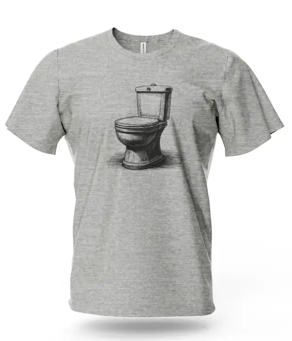 Mighty Toilet Throne T-Shirt