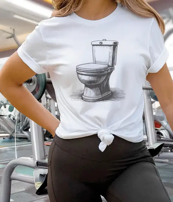 Mighty Toilet Throne T-Shirt