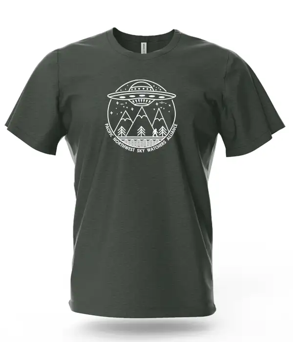 UFO Bigfoot Alien T-Shirt