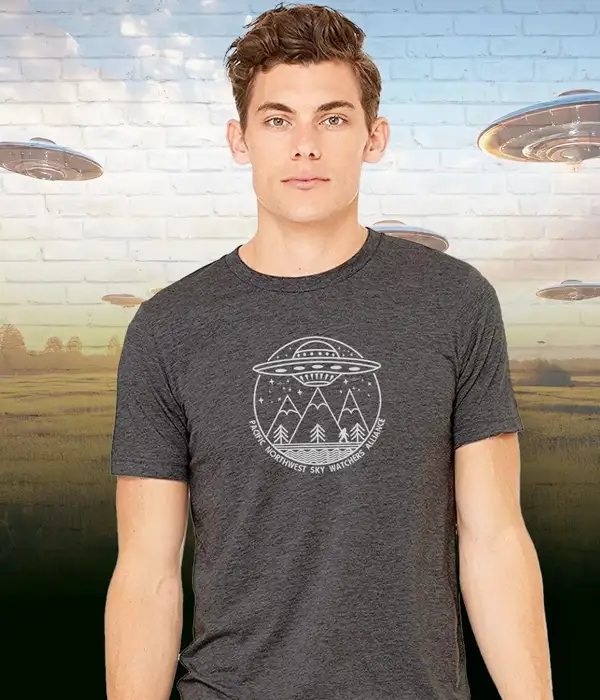 UFO Bigfoot Alien T-Shirt