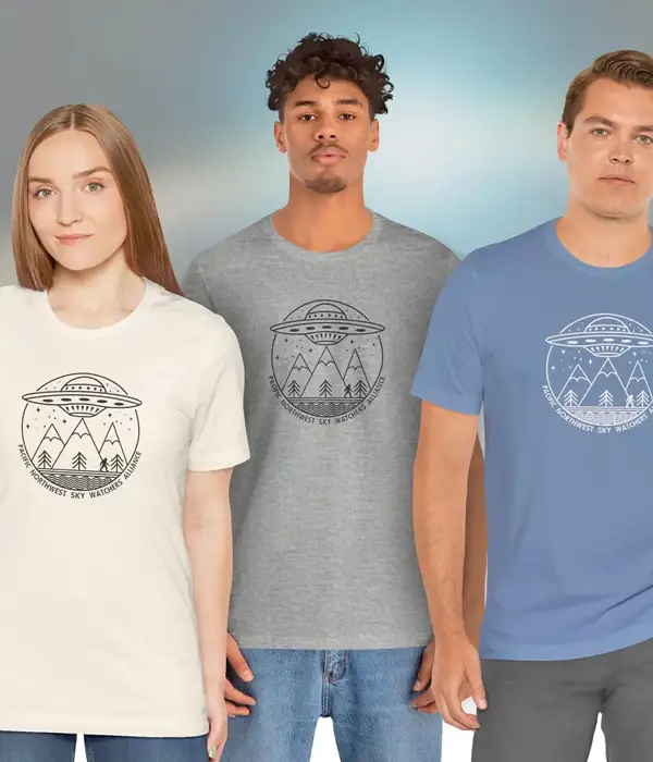 UFO Bigfoot Alien T-Shirt