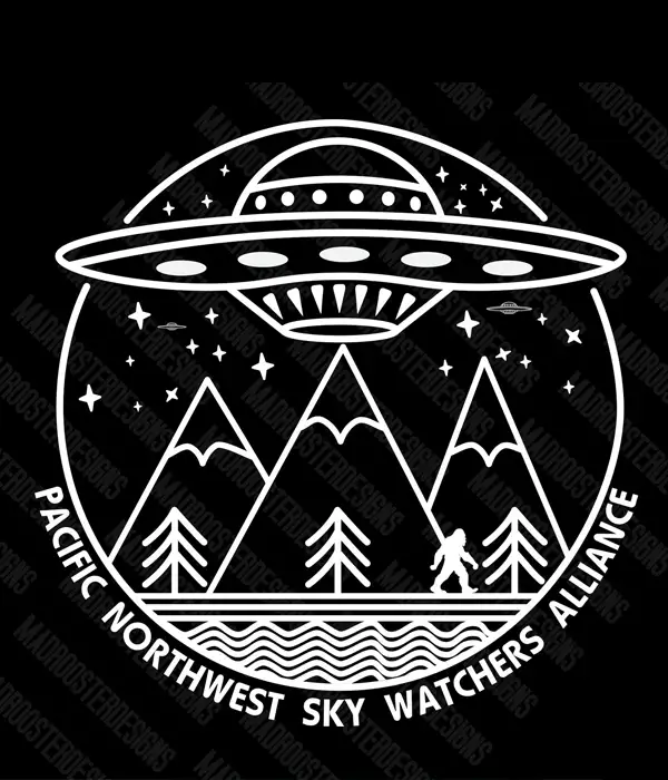 UFO Bigfoot Alien T-Shirt