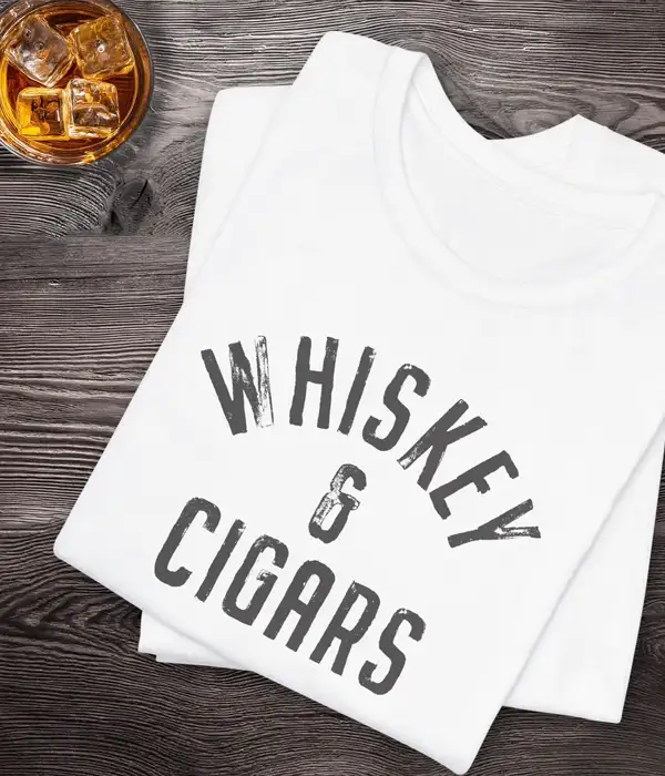 Whiskey and Cigars Irish T-Shirt