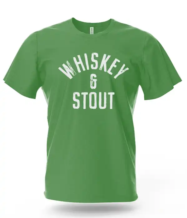Whiskey & Stout Vintage Irish T-Shirt